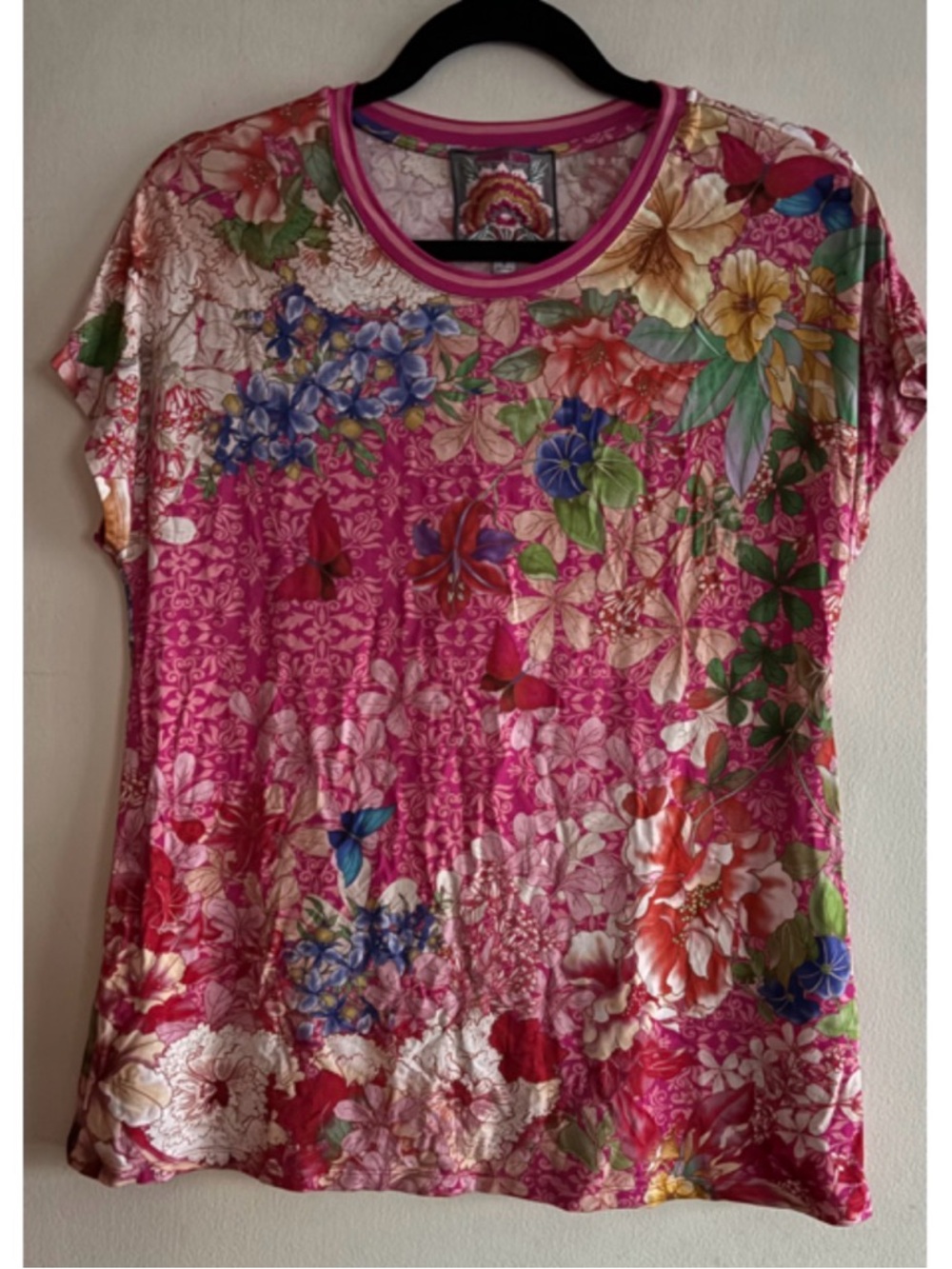 NWT Johnny Was Frame Dolman Sleeve Tee - Picture 5 of 7